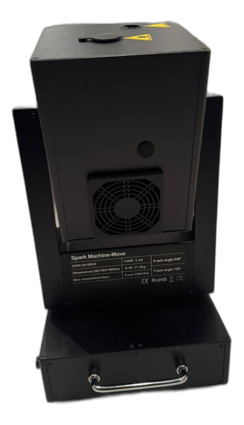 Spark Machine-Move — detalle de conexiones